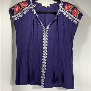 Solitaire Embroidered Blouse